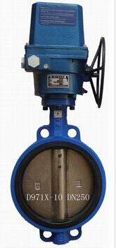 中線電動對夾軟密蝶閥