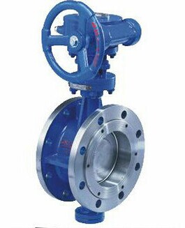 蝸輪傳動硬密封蝶閥