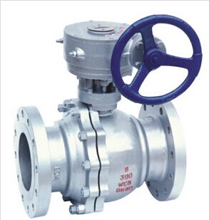 蝸輪浮動法蘭球閥（fá）