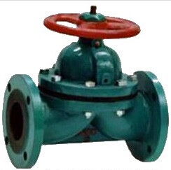 直流式襯膠隔膜閥