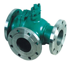 法蘭連接三通球（qiú）閥