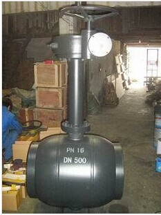 大口徑埋地焊接（jiē）球閥