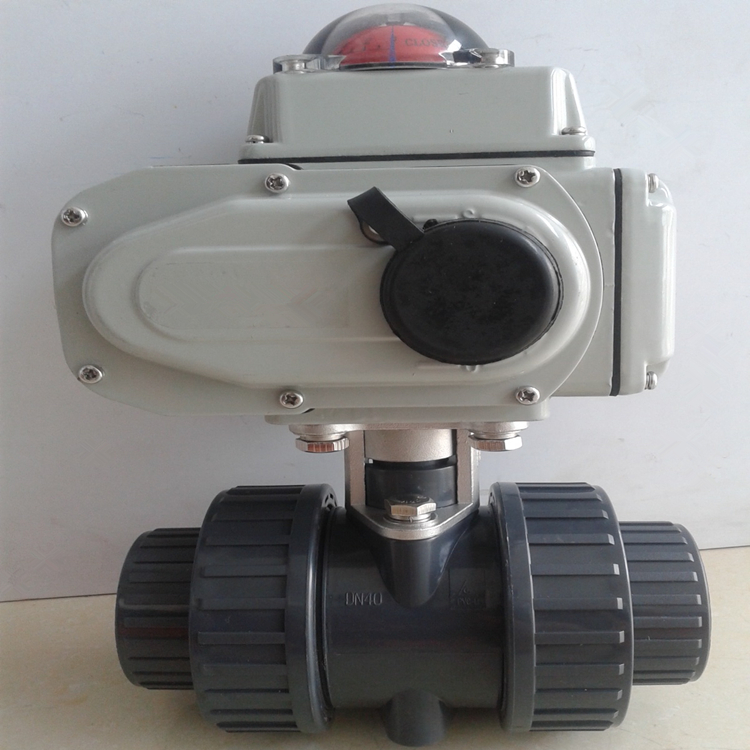 電動UPVC塑料球閥（fá）